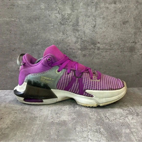 Nike Lebron Witness 7 Basketball Shoes DM1123-500 Mens sz 9.5 - purple - Picture 3 of 6